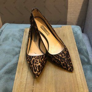 Prada leopard kitten heels - EU Sz 37/US Sz 7